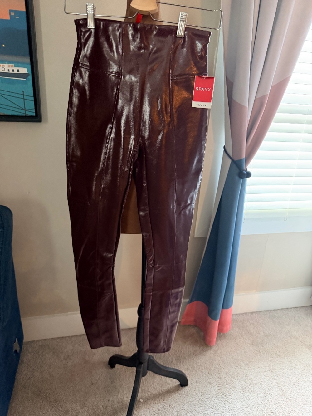 Spanx Burgundy Pants
